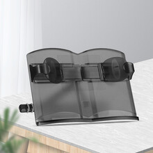 桌面谱架乐谱架便携式台式谱架子古琴琴谱架曲谱架桌上家用吉他 【书形款】磨砂黑