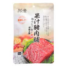 阪田 黑椒XO酱果汁麻辣猪肉脯自然片休闲小吃肉干零食 果汁味60g
