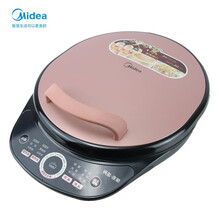 美的（Midea）JS3401电饼铛家用早餐机智能版煎烤机大烤盘烙饼机