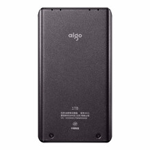 爱国者（aigo）S02 固态移动硬盘USB3.0 SSD高速迷你手机电脑通用卡片硬盘 锖色标配 1T