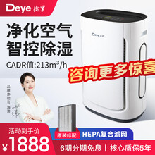 小米有品米家APP德业（Deye）德业家用除湿机轻音卧室 抽湿机地下室 净化除甲醛除湿器U20A3