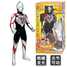 灵动创想 大号奥特曼玩具男孩女孩儿童变形玩具 声光奥特英雄 ATM1607闪光奥特 欧布奥特曼