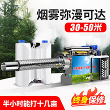 弥雾机农用汽油喷雾机烟雾机脉冲电动高压迷雾机果树养殖场消毒机打药机果树大棚消虫杀虫灭蚊水雾烟雾一体机 新款不锈钢单管铅电普通型160B-D