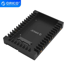 奥睿科（ORICO） 1125SS 2.5转3.5英寸硬盘转接架SSD转3.5英寸硬盘盒 黑色