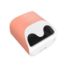 左点小仙智能足蒸器家用按摩泡脚桶全自动熏蒸恒温加热蒸脚盆送父母送长辈关爱健康ZD-Z7 橙色【企业专享】