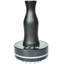 养元堂电动经络按摩刷远红外热敷震动穴位微电流刮痧仪器塑身美体经络刷 黑色充电款S身 纤姿精油100ml+图 均码