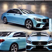 汽车改色膜电光金属黑武士战斗灰全车膜整车身贴膜哑光改装饰 电光湖水蓝 路虎发现神行揽胜极光揽胜星脉运动版新能源神行者2