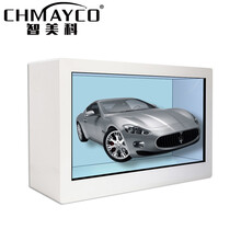 智美科 CK‐CKYT‐TM49C 49英寸透明橱窗展柜触摸液晶电容屏广告3D全息投影商品展示柜一体机 电容触控