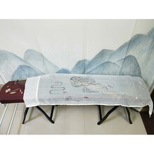 京炫（JINGXUAN)手绘古筝罩防尘罩中国风大小古筝罩定做120 125 130 135 163原 135古筝罩定制云端古筝画