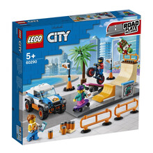 乐高(LEGO)积木 城市系列CITY 60290 滑板公园 5岁+ 儿童玩具 街景 男孩女孩生日礼物