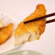 鳕鱼条深海鳕鱼排肉质肥美富西餐半成品裹粉油炸香炸酥脆 五盒1550g(50枚)