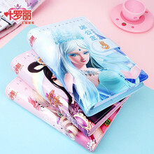 叶罗丽娃娃契约书手账本灵公主魔法故事书贴纸夜萝莉时间公主时希文具精灵梦的笔记本 【送胶带+挂饰+便利贴+贴纸】 整盒盲盒笔6个（大概率出隐藏款）