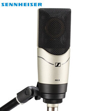 Sennheiser森海塞尔MK4MK8大震膜录音直播套装麦风电容麦风话筒手机K歌 MK8+YAMAHA AG03