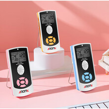 电子琴节拍器 阿诺玛电子节拍器吉他钢琴古筝小提琴架子鼓乐器通用机械声节奏器 【充电便携款】702白色