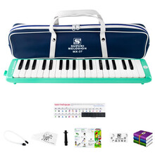 酷乐坊SUZUKI铃木37键口风琴吹管/吹嘴 MX-37D学生儿童大人初学演奏教学通用口吹键盘乐器 口风琴（标配+键盘贴+电子教程）