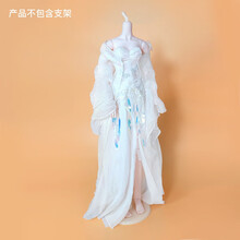 德必胜 60厘米娃娃衣服套装服饰礼服 SD/BJD玩具娃娃换装衣服 3分娃服装洋娃娃公主裙子 白蛇衣服（不含娃娃和配饰） 适合60CM 3分娃可穿