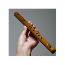 迷你短笛无膜孔学生入门竹笛小笛子随身初学者儿童成人 短笛F调38cm(有膜孔)