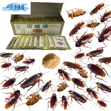 强力蟑螂药灭蟑清低毒家用安全灭蟑螂药粉杀除蟑螂全窝端 5包【5平方使用】