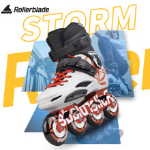 Rollerblade溜冰鞋成人轮滑鞋专业直排FSK男大学生女社团花式初学者旱冰STORM 39