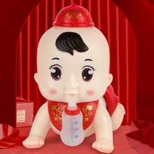 梦想星 电动爬行玩具爬娃婴幼儿学爬玩具声光音乐早教6-12个月爬行娃娃京东专供681-1