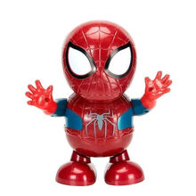 【希望宝宝】抖音同款儿童玩具网红跳舞机器人大黄蜂钢铁侠小男孩婴儿宝宝礼物 蜘蛛侠【灯光+音乐+跳舞+4首歌】 高续航充电版【带6节充电池】