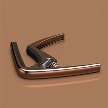 唐农（DONNER) 变调夹吉他尤克里里金属锌合金变音夹移调夹配件 吉他-变调夹-古铜色 EC1122