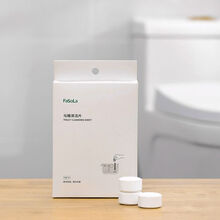 马桶泡腾片清洁锭除垢剂清洁块强力去黄除臭神器去异味厕所去渍洁厕宝灵卫生间自动去除污垢漂白耐用sp 一盒【6枚入】