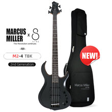 SIRE马克思米勒M2DX电贝司爵士M7贝斯M5四弦五弦Marcus Miller主被动切换 【M2二代：4弦】透明黑-桃花心木
