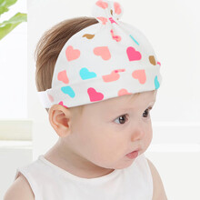 9i9久爱久婴儿帽子纯棉夏季宝宝卤门帽新生儿胎帽护脑门防风帽空顶帽0-1岁20A094