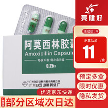 抗之霸 阿莫西林胶囊 0.25g*50粒/盒 10盒装（RX）