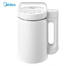 Midea/美的DJ10B-E103豆浆机家用小型全自动可预约免过滤1-2单人 103 白色