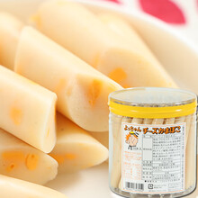 日本进口深海芝士鳕鱼肠幼儿零食奶酪鱼肠罐装50本入 【1桶】日期至21年 12月16日
