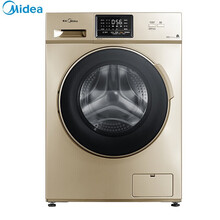 美的Midea 巴氏除菌洗 10公斤美的全自动变频家用滚筒洗衣机 大容量 中途添衣 高温桶自洁 MG100S31DG5 官旗同款