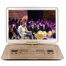 先科dvd播放机便携式带电视 19英寸移动evd影碟机高清广场舞光盘播放器放光碟机看戏 23英寸高清大屏版 标配+32G视频U盘