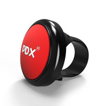 汽车方向盘助力器创意轴承式大车货车单手转弯辅助转向助力球 PDX【红色】