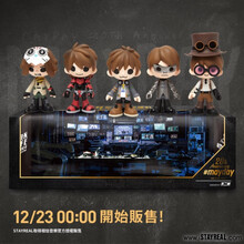 京炫（JINGXUAN)五月天架子鼓电吉他电贝司乐队组合乐器模型摆件男女朋友生日礼物 五月天公仔【代购预定】一套5个