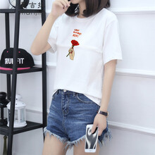 曼吉拉 哺乳衣外出夏季哺乳上衣哺乳期衣服辣妈款 棉柔产后喂奶衣清新减龄百搭哺乳T恤月子服 白色(横开哺乳) M