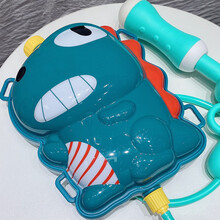 ℘儿童背包水枪玩具抽拉式大容量男孩宝宝呲滋水枪神器小孩喷水水枪 小呆龙背包水枪 标准配置