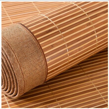 双面折叠凉席1.1米1.3米1.4米1.6子母床宿舍单人学生席子 炭化折叠1.3*1.95m无枕套