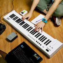 MiDiPLUS X8/X6/X2/X3/X4MINI编曲MIDI键盘25/49/61/88键 X8+延音踏板