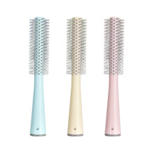 名创优品（MINISO)立式长柄卷发梳滚梳圆筒梳子卷发直发干湿两用刘海造型梳 （混发带清洁刷）