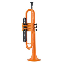 酷风COOLWIND铜管乐器CTR200ABS降B调小号初学考级演奏管乐队 橘黄色