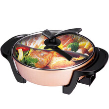 九阳（Joyoung）家用鸳鸯电火锅 5L多功能火锅炒菜蒸煮一体锅JK-50H9