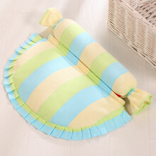 颈椎枕头修复颈椎专用荞麦枕护颈枕单人脊椎矫正病人保健枕芯 浅绿色