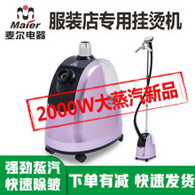 麦尔电器（Maier）5GW07LB服装店居家用立式挂烫机加粗伸缩支撑杆2000W大功率蒸汽大容量 紫金