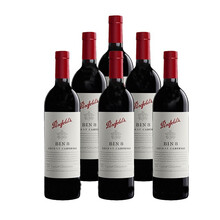奔富(Penfolds)Bin2/8/389/150/407赤霞珠设拉子红葡萄酒澳州原瓶进口送礼佳品 Bin8整箱
