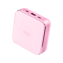 爱国者充电宝10000毫安S20000P可爱卡通 迷你小巧可爱女生移动电源手机通用便携18W快充 粉红色
