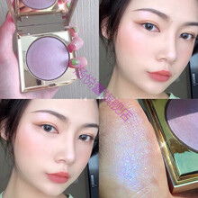 【精选优品】c位水光感！stila土豆泥高光膏粉饼提亮卧蚕侧影OPULENCE TRANSCENDENCE 香槟紫