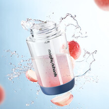 摩飞（Morphyrichards）气泡榨汁杯家用榨汁机便携果汁机迷你炸果汁杯气泡水机 MR9801 单杯配件不含盖（蓝）