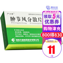严力素 肿节风分散片 0.5g*36片/盒 肺结节的药 肺炎阑尾炎蜂窝组织炎属癌症辅助治疗 20盒装【11/盒】